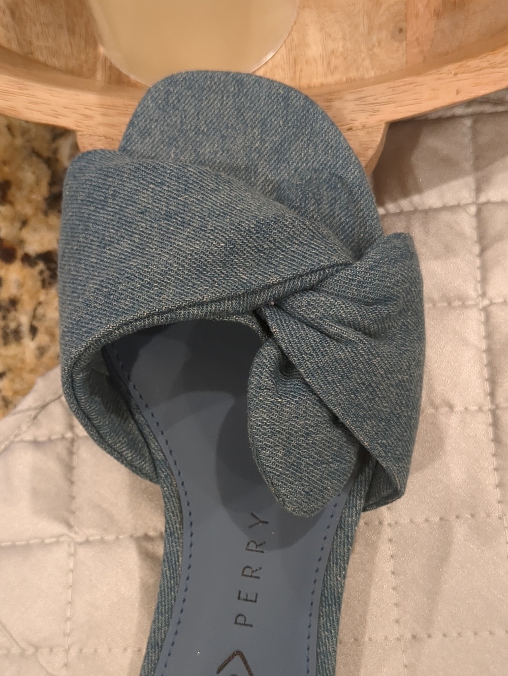 Denim Slip-ons - Picture 3 of 5